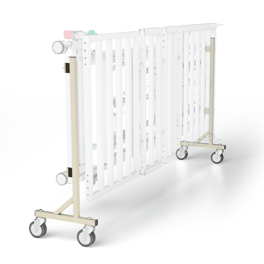 Ergonomic Transport Dolly Upright with Bed