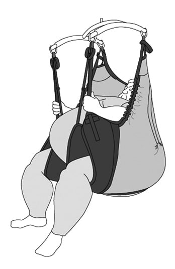 Bariatric Long Tuck Sling 2