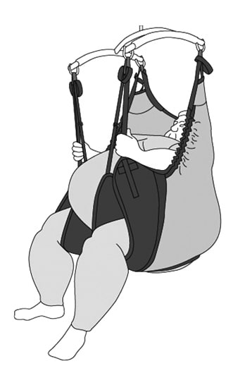 Bariatric Short Tuck Sling 2