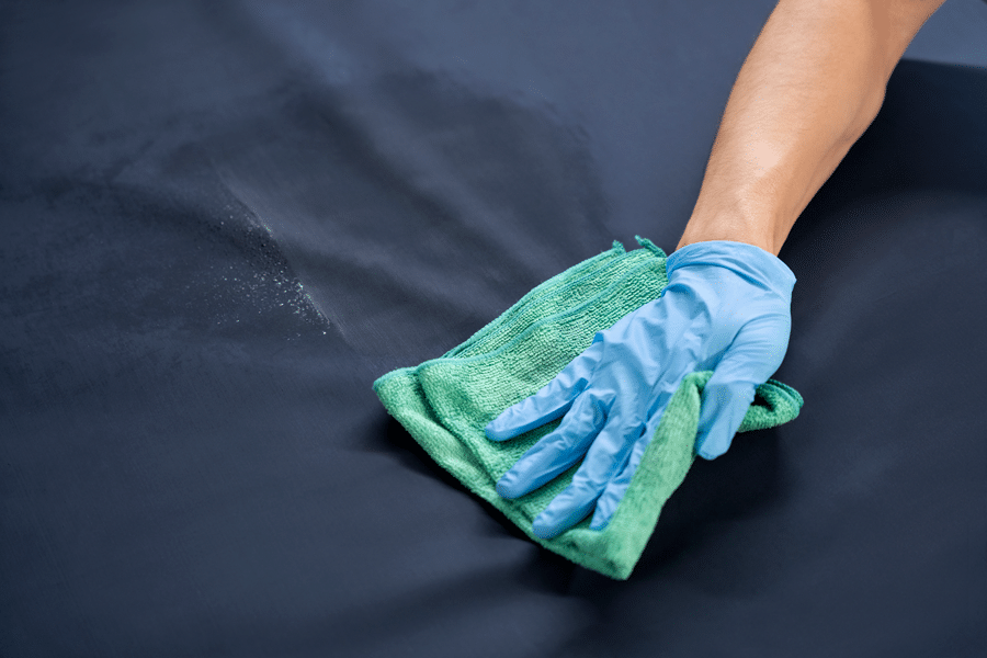 Stretcher Mattress frequent cleaning and disinfecting