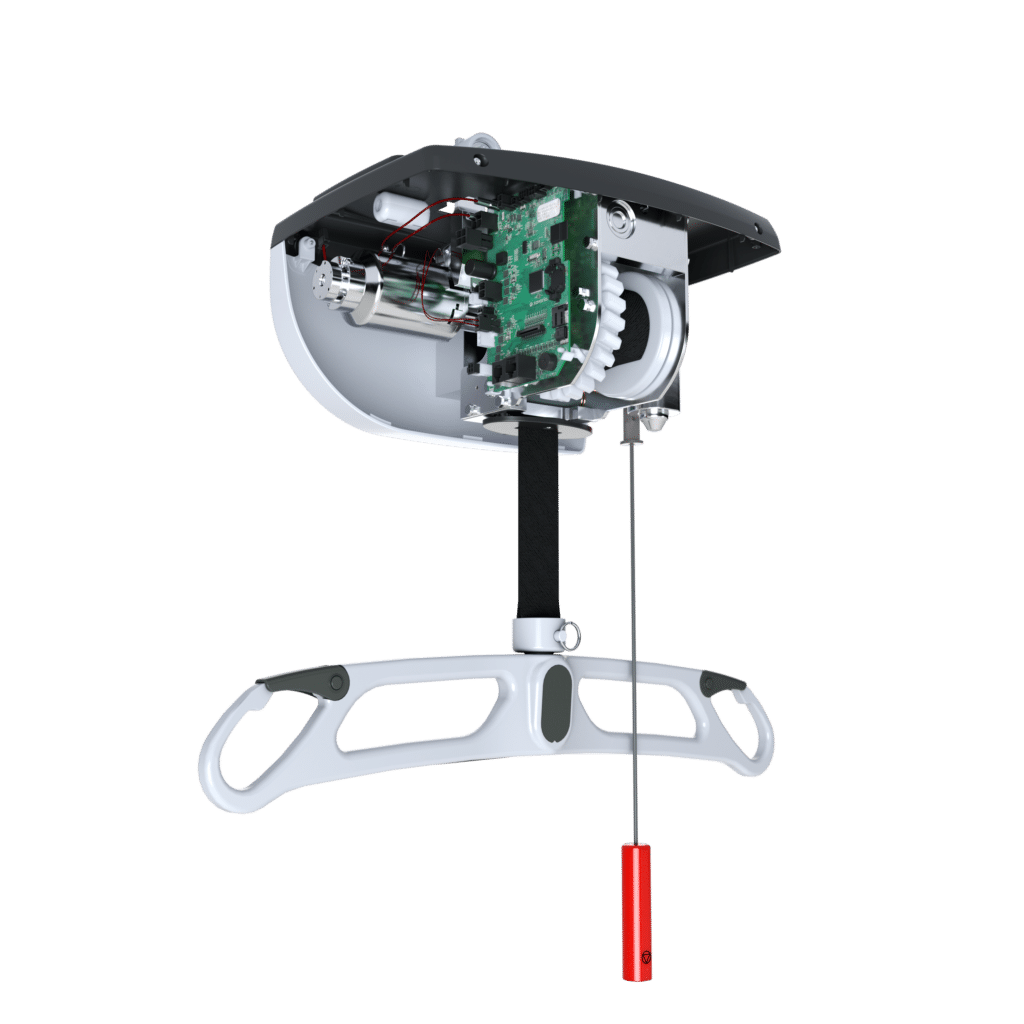 M Series Clinical Ceiling Lift Cutaway