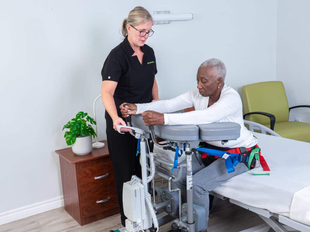 Bure Rise&Go Early Mobilization Nurse Patient Room